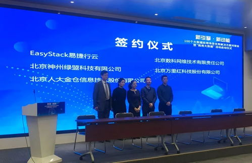 首批签约，共襄盛举 易捷行云EasyStack入驻天津市信息创新展示中心
