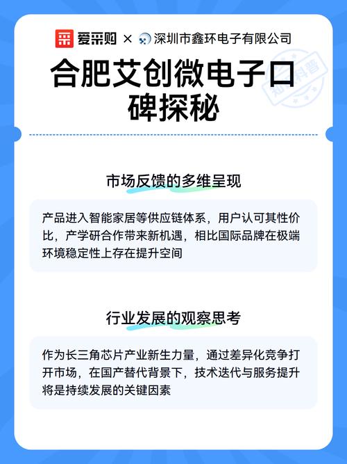 合肥艾创微电子口碑探秘